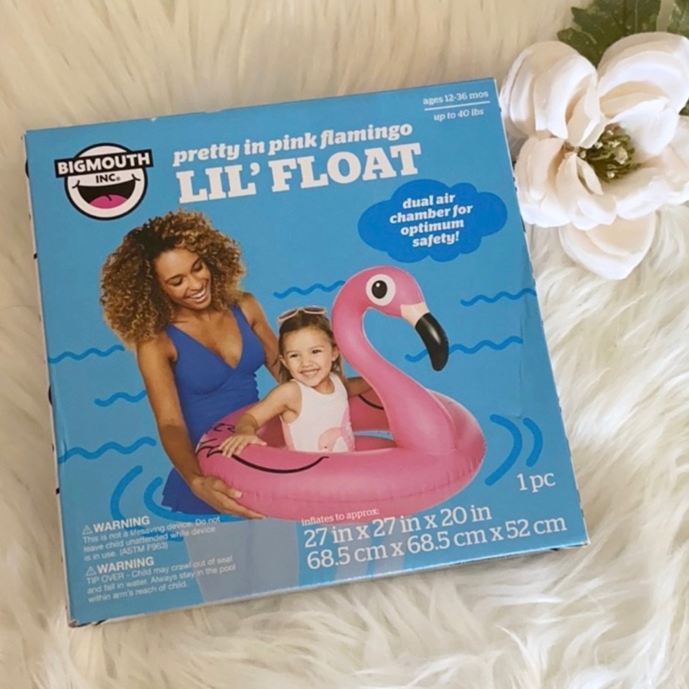 Bigmouth Little Float Pink Flamingo